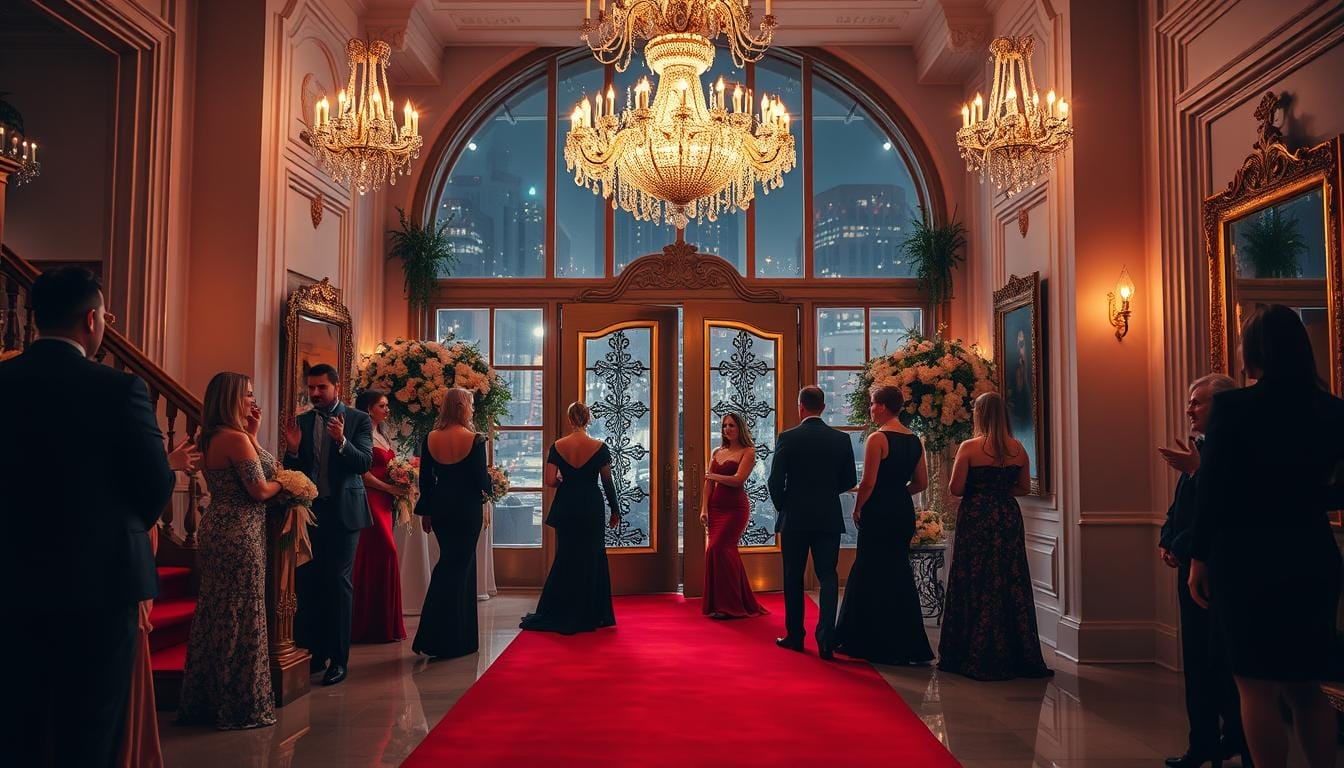 gala arrival decorum